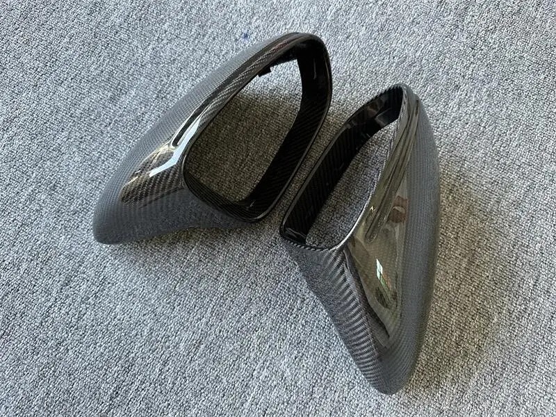 For  992 911 Taycan Dry Carbon Rearview Mirror Cover 2019 2020 2021 2022 911 992 Car Mirror